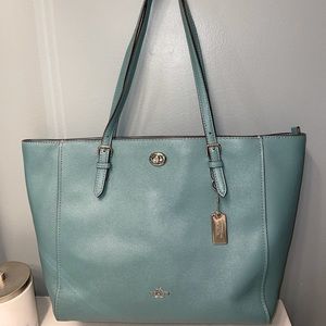Coach Turnlock Tote Bag